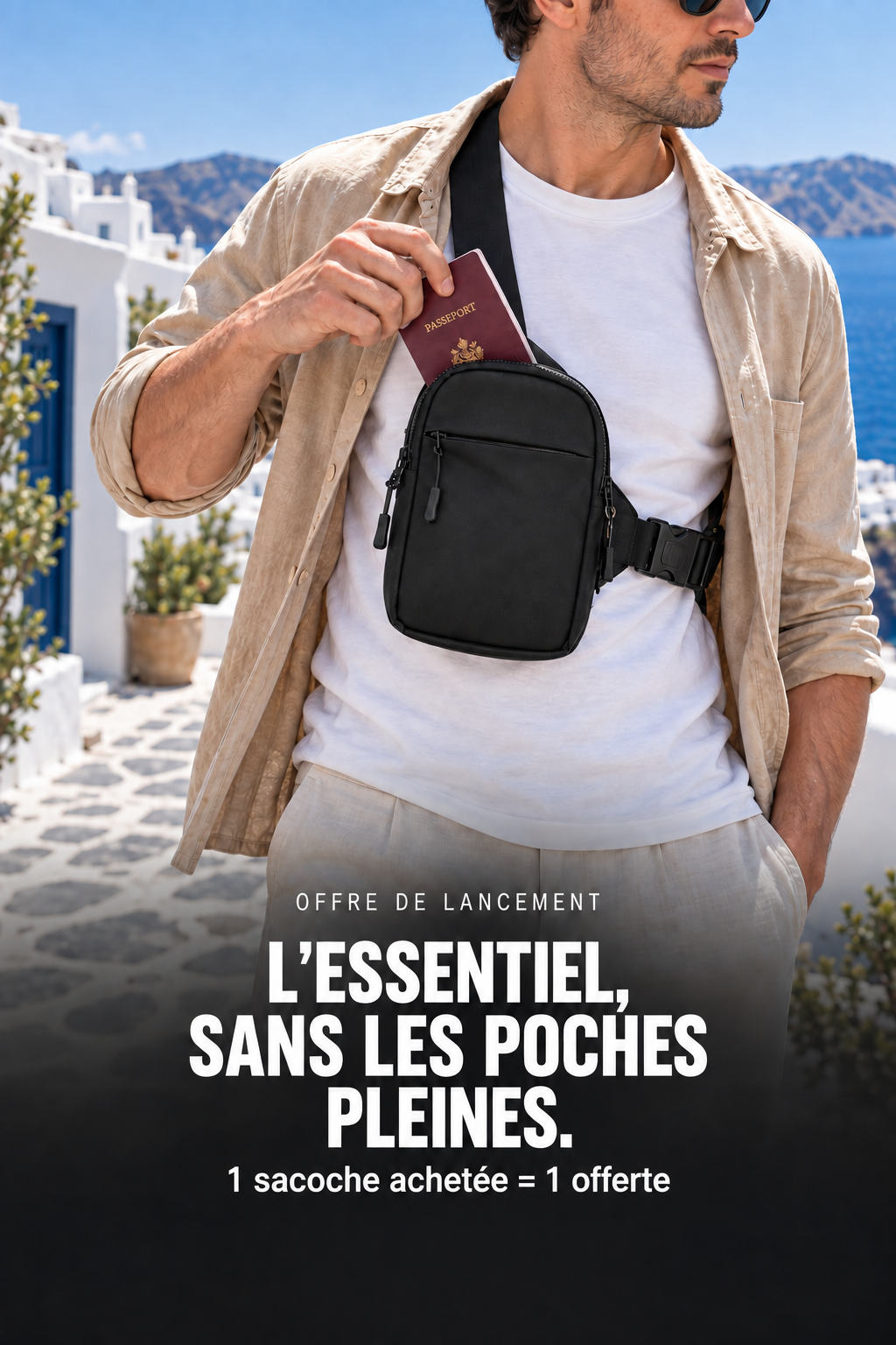 Valune Advance : L’essentiel, sans les poches pleines. 1 sacoche achetée = 1 offerte.